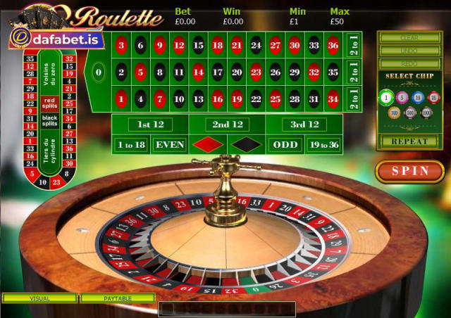 Những kiểu chơi Roulette phổ biến tại Dafabet 