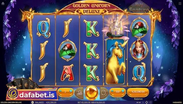 Cách chơi Golden Unicorn Slot Dafabet