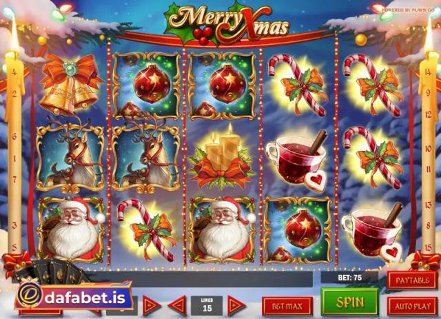 Cách chơi Merry Xmas Slot Dafabet